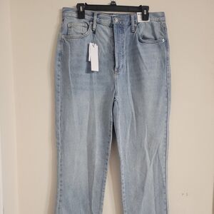 Nordstrom Topshop straight Button Fly jeans‎ Size 12